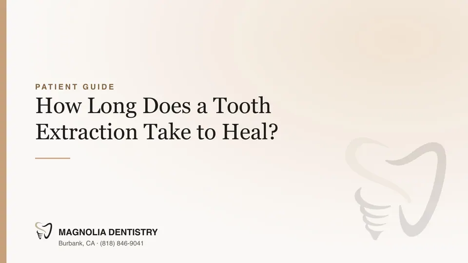How Long Does a Tooth Extraction Take to Heal?