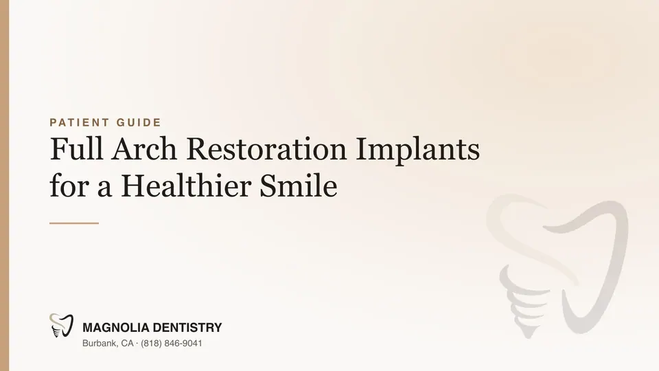 Full Arch Restoration Implants for a Healthier Smile