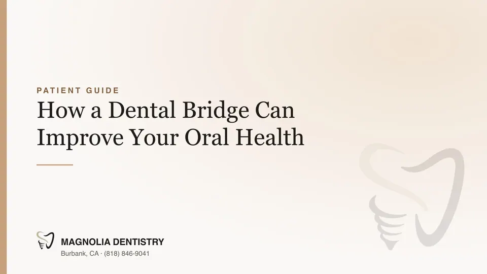 How a Dental Bridge Can Improve Your Oral Health