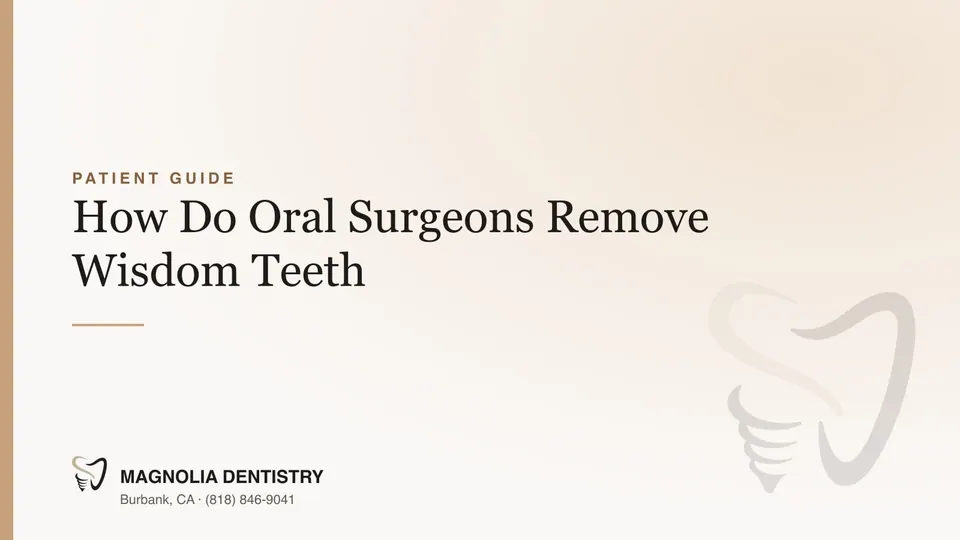 How Do Oral Surgeons Remove Wisdom Teeth
