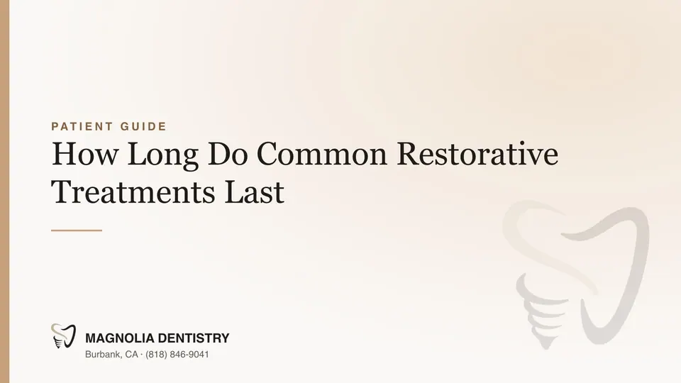How Long Do Common Restorative Treatments Last