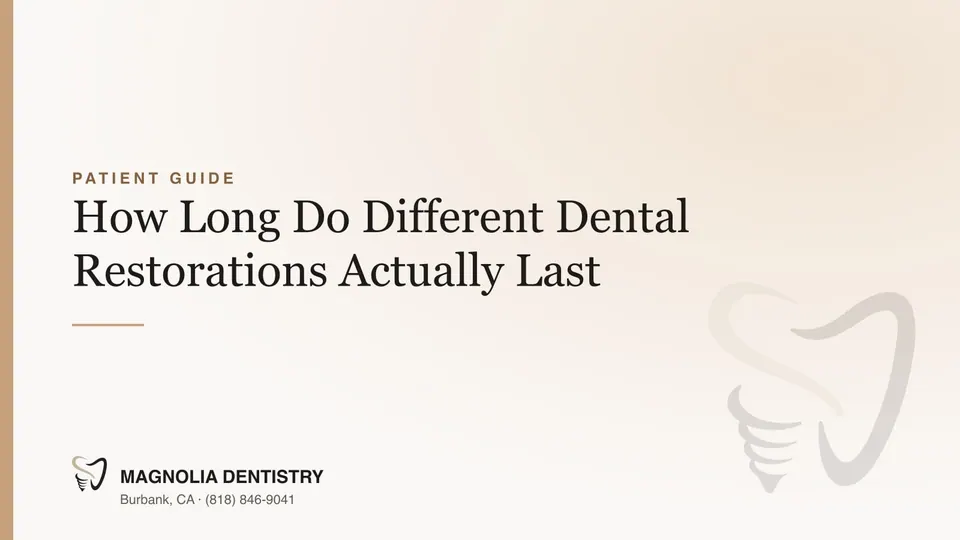 How Long Do Different Dental Restorations Actually Last