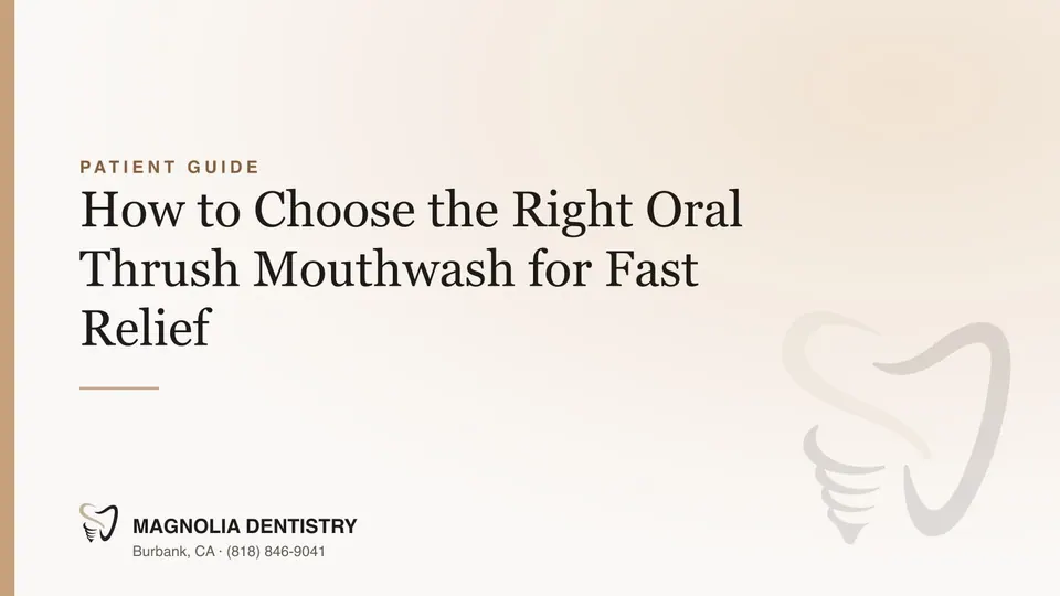Oral Thrush Mouthwash for Fast Relief