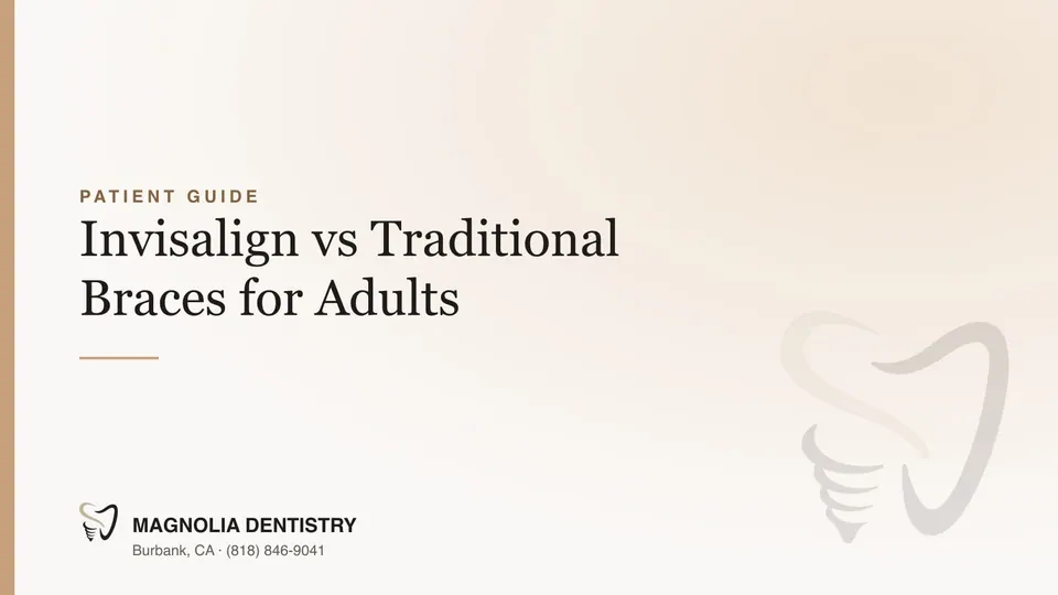 Invisalign vs Traditional Braces for Adults
