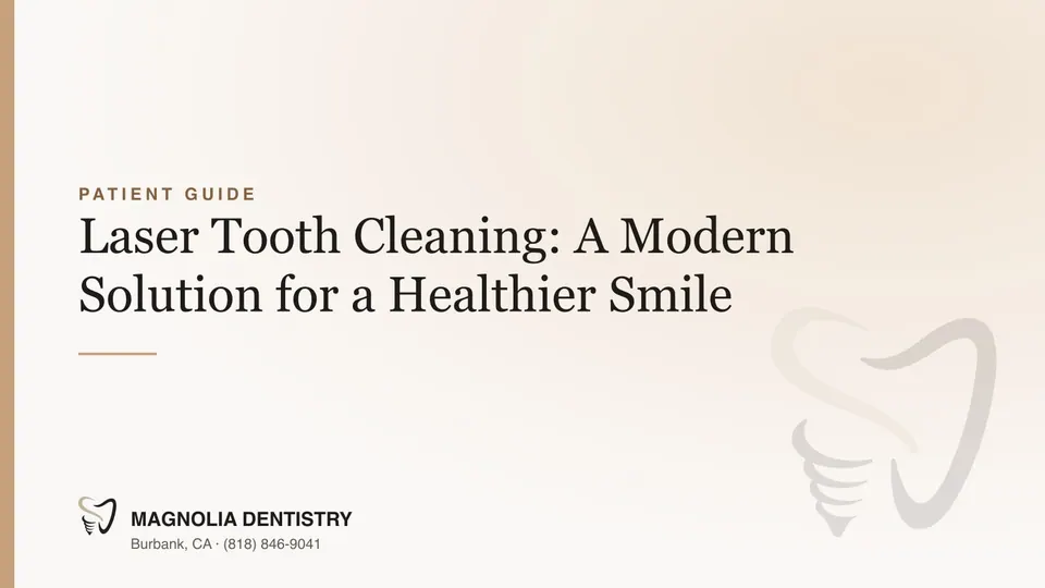 Laser Tooth Cleaning