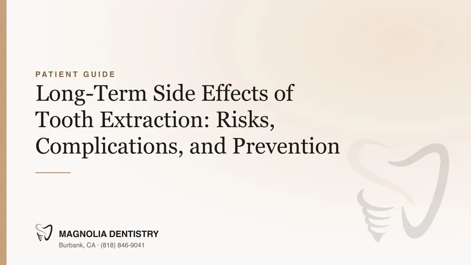 Long-Term Side Effects of Tooth Extraction