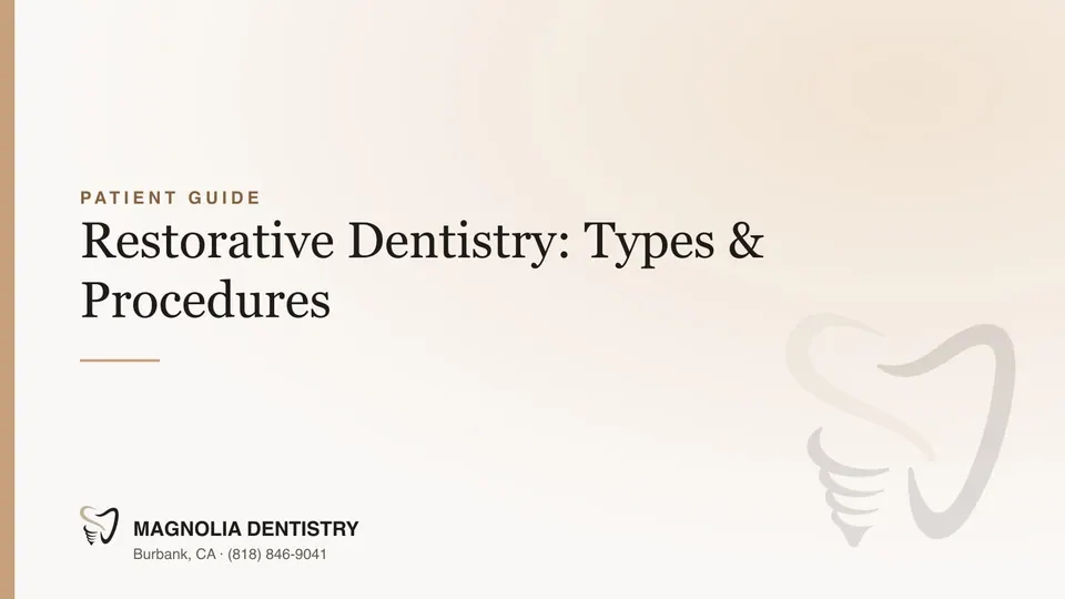 Restorative Dentistry: Types & Procedures