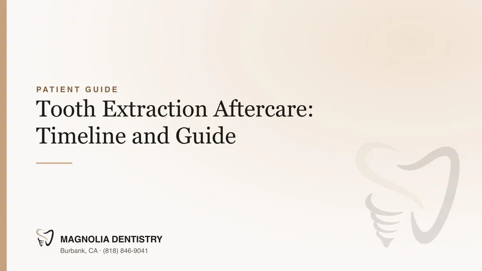 Tooth Extraction Aftercare