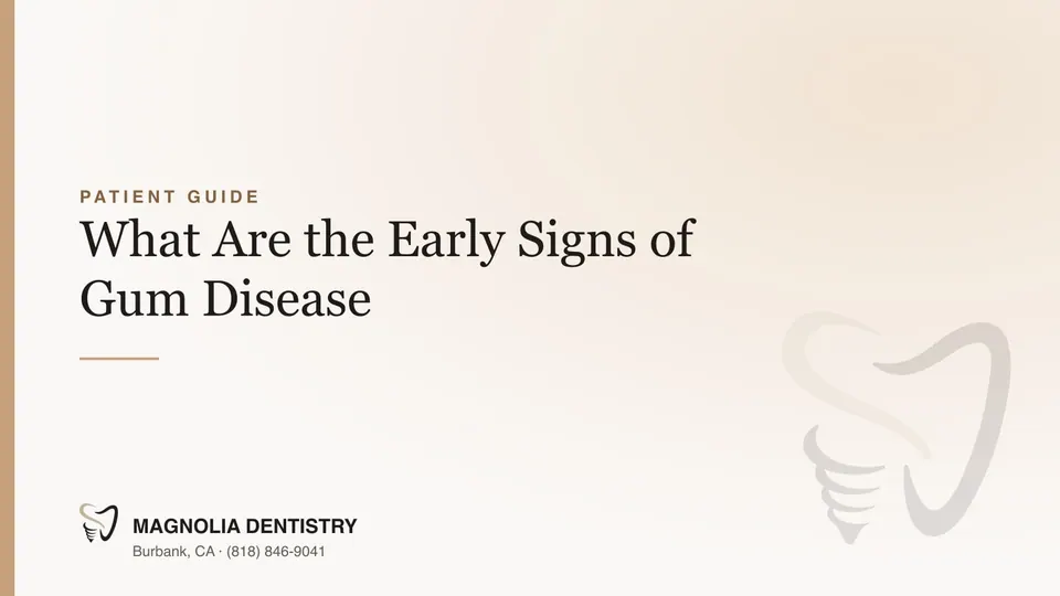What Are the Early Signs of Gum Disease