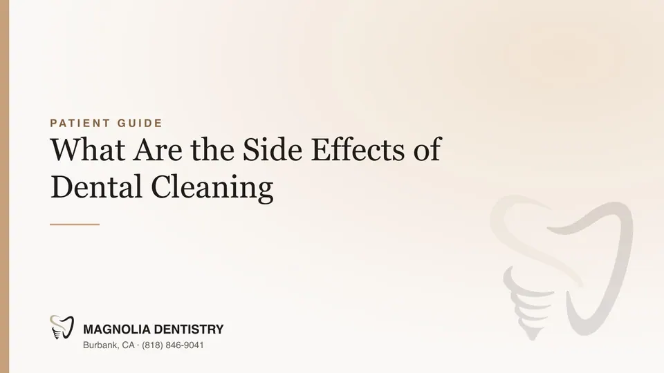 What Are the Side Effects of Dental Cleaning