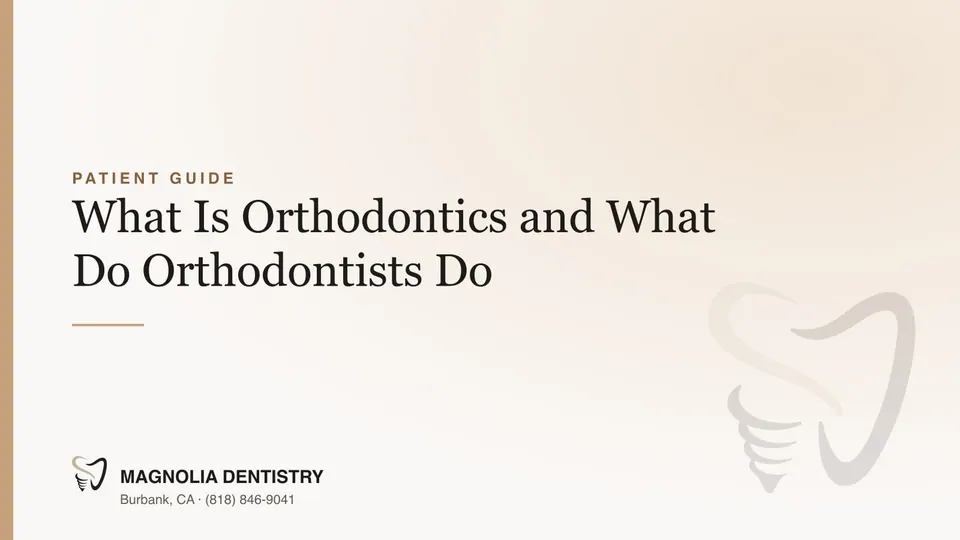 What Is Orthodontics and What Do Orthodontists Do