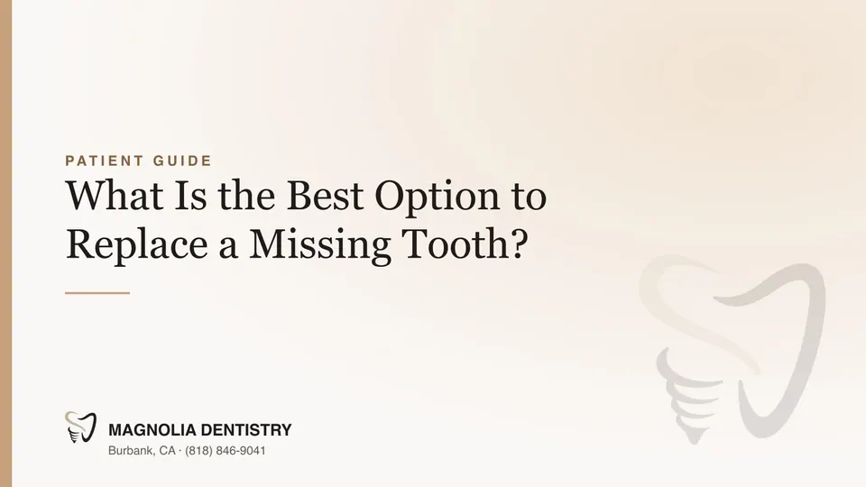 What Is the Best Option to Replace a Missing Tooth?