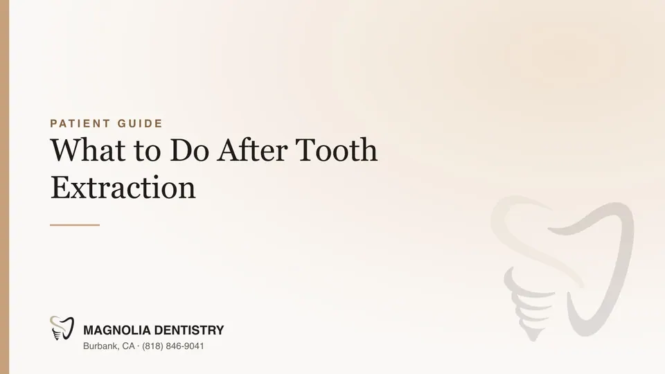 What to Do After Tooth Extraction