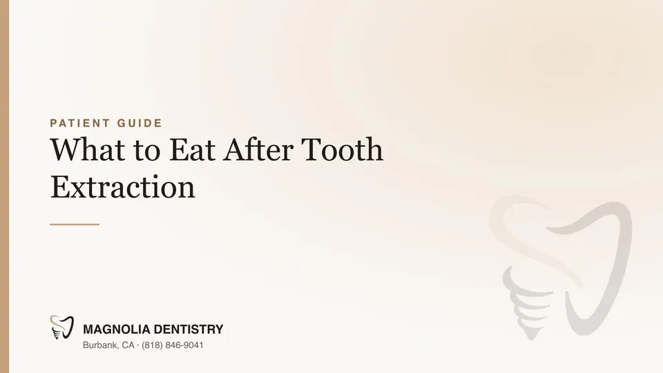 What to Eat After Tooth Extraction