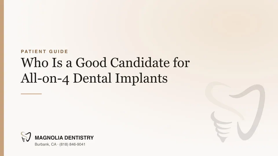 Who Is a Good Candidate for All-on-4 Dental Implants