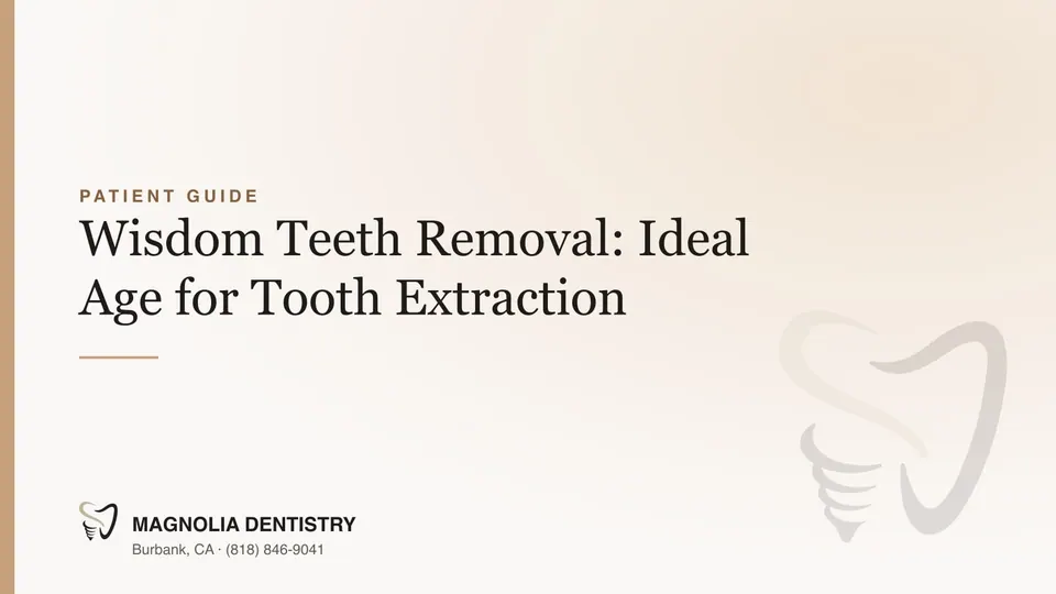 Wisdom Teeth Removal: Ideal Age for Tooth Extraction