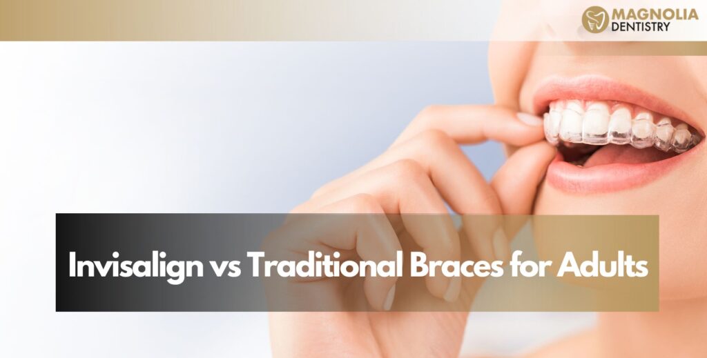 Invisalign vs Traditional Braces for Adults
