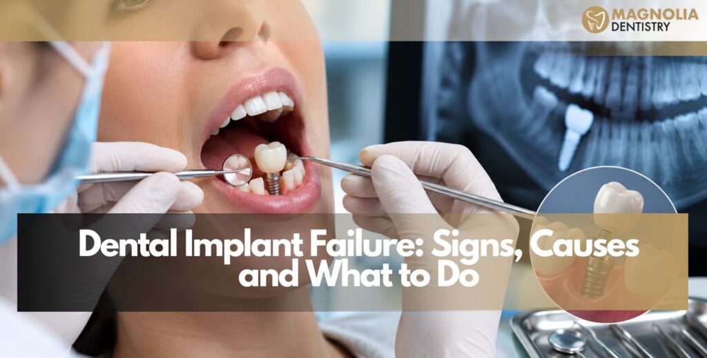 Dental Implant Failure Signs, Causes and What to Do