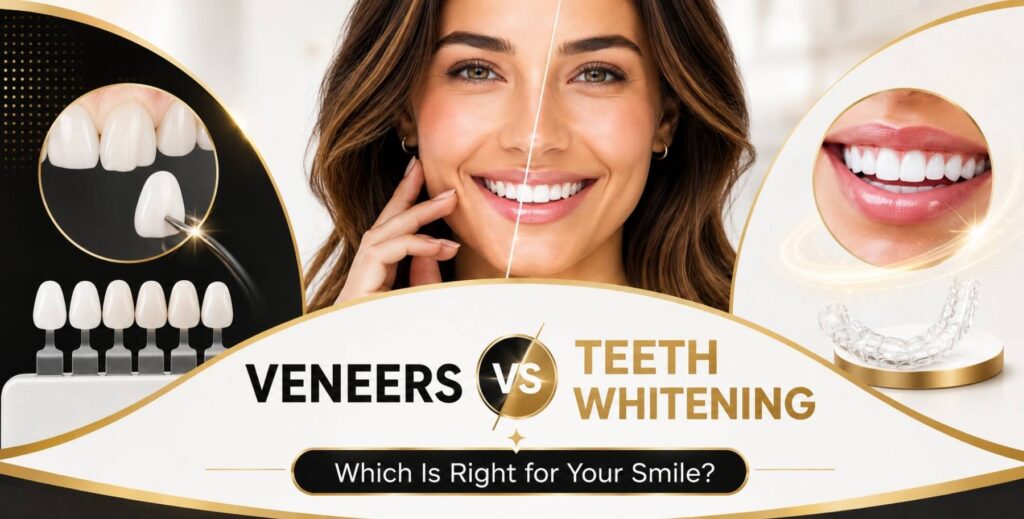 Veneers vs Teeth Whitening